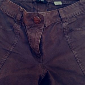 J. Crew-City Fit -Cotton Canvas Pants EUC